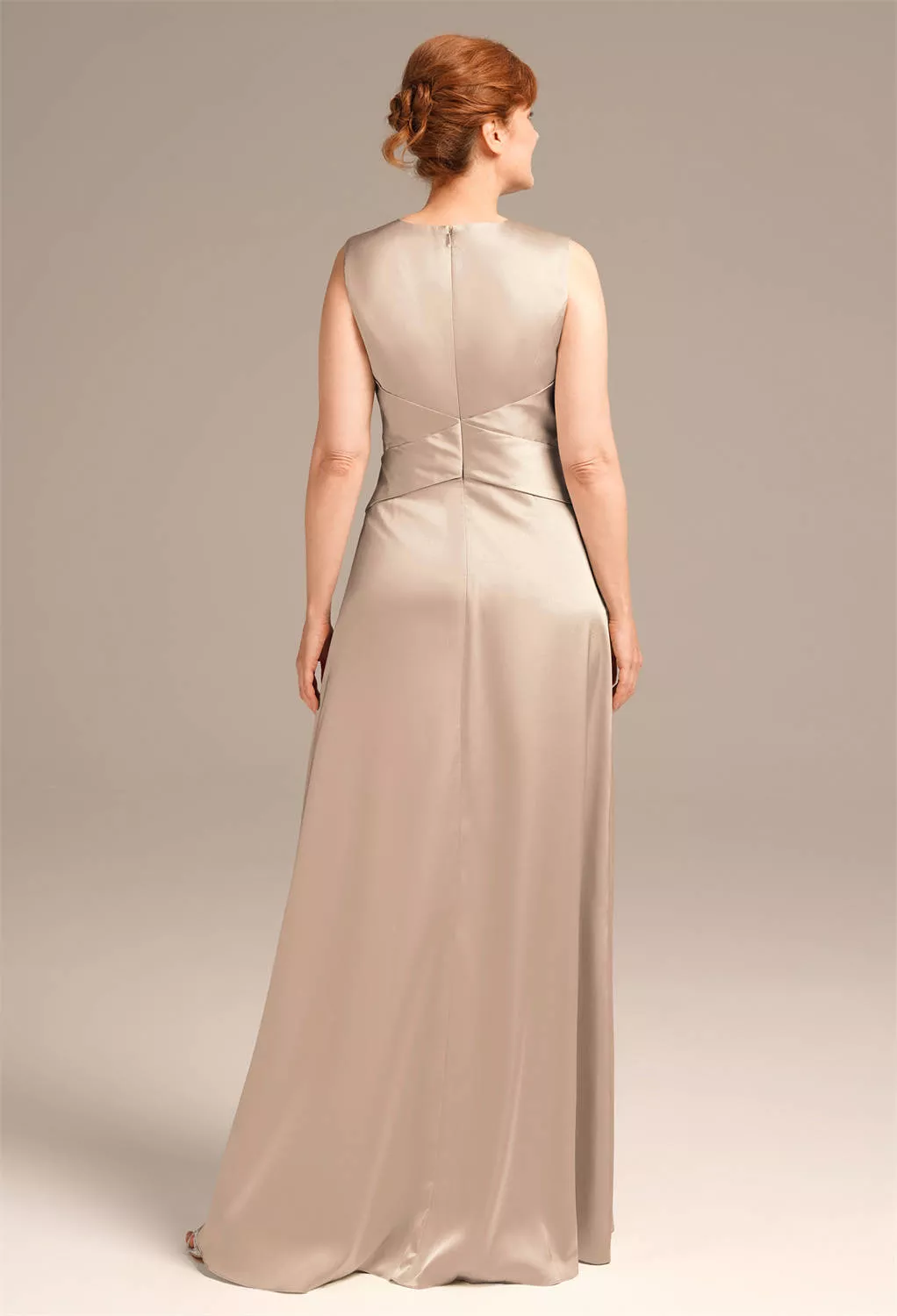 AW Katabatic Taupe  Mother of the Bride Dresses